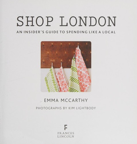 The cover of the book Shop London